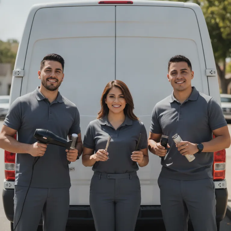 Cabeleireiro de Luxo equipe em Brasilia
